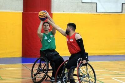 برگزاری اردوی تیم‌های بسکتبال با ویلچر ۳ نفره برای حضور در بازی‌های پاراآسیایی