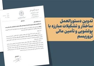  ابلاغ دستور العمل ساختار و تشکیلات مبارزه با پولشویی و تأمین مالی تروریسم - تسنیم