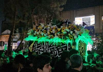  ورامین در سوگ بانوی دو عالم؛ آیین تشییع نمادین حضرت زهرا(س) برگزار شد - تسنیم