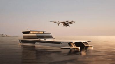  چین اولین ورتیپورت آبی را برای حمل‌ونقل هوایی راه‌اندازی کرد