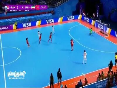  گل پنجم فوتسال زنان ایران به پاناما