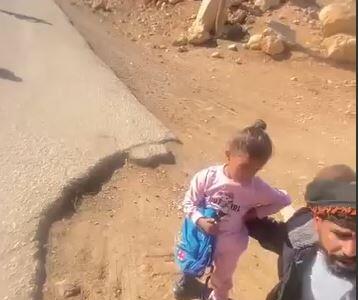  تصاویری از کودکان فلسطینی که اشغالگران با گاز اشک آور آنها را هدف قرار دادند