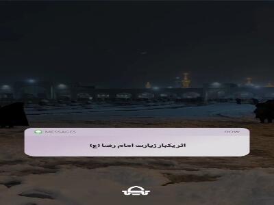  اثر یک بار زیارت امام رضا(ع)