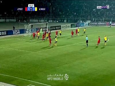  گل دوم النصر به استقلال تاجیکستان توسط محمد سیماکان