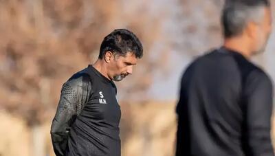  خبر تلخ برای سرمربی آلومینیوم اراک در وسط تمرین