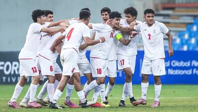  انتخابی جام ملت‌های زیر ۱۷ سال آسیا؛ ایران صدرنشین ماند