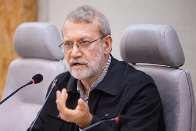  لاریجانی: ما مذاکرات واقعی را قبول داریم، نه مذاکرات تصنعی
