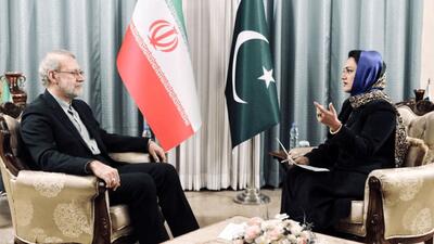  لاریجانی: حاضریم کارت سفید به پاکستانی‌ها بدهیم