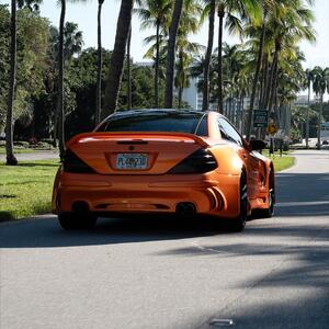  رنگ خاص این مرسدس‌بنز توجه شما را جلب می‌کند