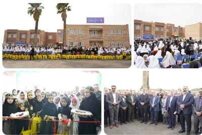  افتتاح مدرسه ۱۲ کلاسه دارخوین؛ گامی مؤثر در توسعه عدالت آموزشی شادگان