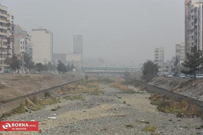  وضعیت بنفش آلودگی هوا ارومیه