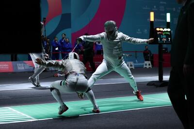  شمشیربازی ایران در جدال با لحظه‌های آخر؛ بدشانسی ، استرس و از دست رفتن فرصت‌ها