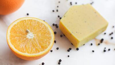  روش ساخت صابون نارنگی در خانه؛ خیلی راحت و خوشگل - چیدانه