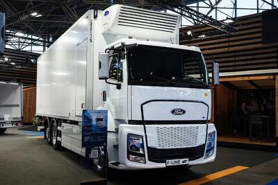  معرفی اولین کامیون برقی فورد