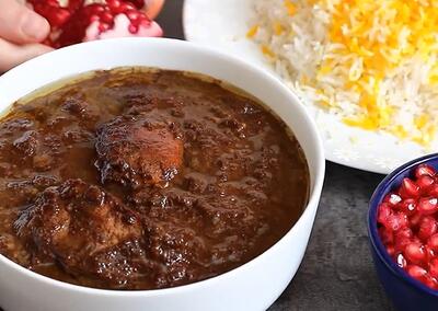  طرز تهیه فسنجون مرغ / غذای سنتی ایرانی با عطر و رنگ ویژه