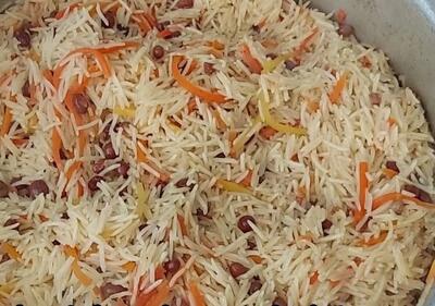  طرز تهیه کابلی پلو اصل / از کشمش و هویج تا برنج دونه دونه