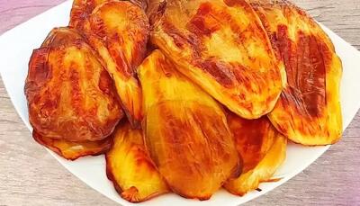  ۲ تکنیک ویژه برای سرخ کردن بادمجان فقط با یک قاشق روغن !