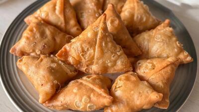  طرز تهیه سمبوسه بدون نیاز به نان / سمبوسه های ترد و طلایی
