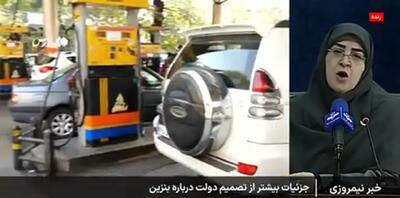  توضیحات مهم سخنگوی دولت درباره مصوبه جدید بنزینی+ فیلم
