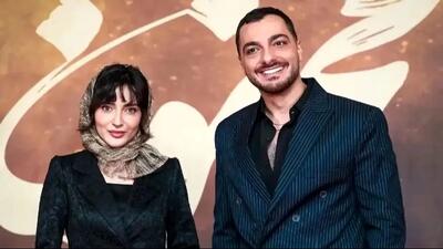  سجاد بابایی و نورا محقق در مراسم اکران فیلم مجنون با استایل های مجلسی درخشیدند