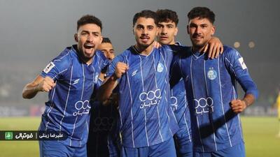  پایان نیمه اول/ استقلال یک - الوصل صفر