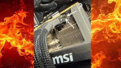  کانکتور کارت گرافیک RTX 5090 ذوب شد و به سوکت چسبید!