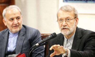  اظهارات لاریجانی درباره پشت پرده جنگ اخیر | ما مذاکرات واقعی را قبول داریم، نه مذاکرات تصنعی