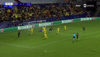  ویدیو: گل سوم یوونتوس به بوده توسط جاناتان دیوید