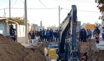  مرگ یک کارگر مقنی بر اثر ریزش دهانه چاه در یزد