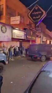  درگیری مسلحانه در شهر الرمثا اردن + فیلم