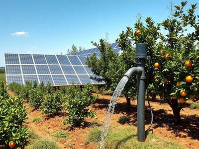  احداث نیروگاه‌های خورشیدی برای چاه‌های کشاورزی کلید خورد