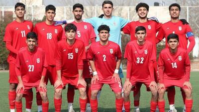  تساوی نوجوانان مقابل لبنان در گام دوم