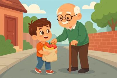  چرا باید به دیگران کمک کنیم؟ کامل برای نگارش کلاس دوم صفحه ۳۷