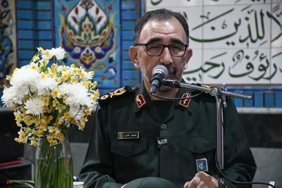  یکی از فرماندهان سپاه: بسیج بدنه فعال مردم در میدان مبارزه با دشمنان است