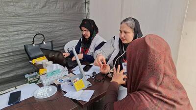  افتتاح بیمارستان صحرایی گلستان با هفت تخصص پزشکی رایگان در منطقه مرزی