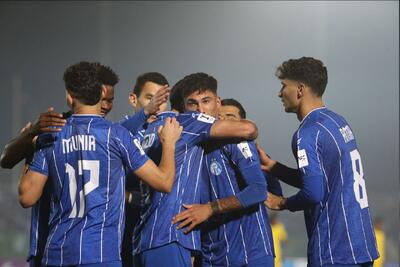  پیروزی استقلال مقابل الوصل در نیمه نخست