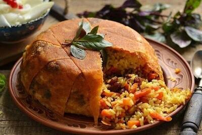  آموزش آشپزی / طرز تهیه شاه پلو مخلوط؛ مخصوص عاشقان ته‌دیگ