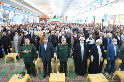  رزمایش اقتدار بسیجیان در کرمان برگزار شد