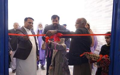  افتتاح مدرسه دخترانه در نصرت‌آباد سیستان و بلوچستان