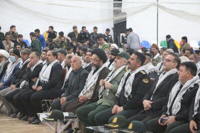  برگزاری گردهمایی بزرگ بسیجیان ورامین