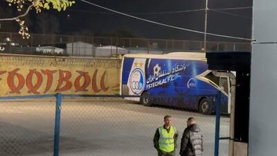  هنوز کاروان تیم الوصل به ورزشگاه نرسیده است