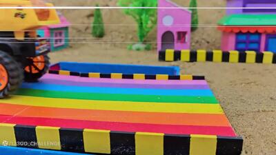  برنامه کودک ماشین بازی - ماشین های پلیس - اسباب بازی کامیون برای بچه ها