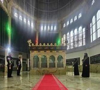  رونمایی از ضریح جدید آستان امامزادگان عینعلی و زینعلی( ع) 