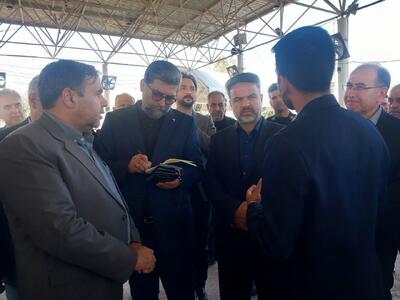  دیدار مدیرعامل سازمان گسترش و نوسازی صنایع ایران از مرزهای خسروی و پرویزخان