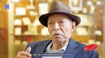  علی نصیریان؛ ۱۶ سالِ پیش، در یک جشنواره/ علی نصیریان؛ دیروز در بدرقه هادی مرزبان - کلبه سرگرمی
