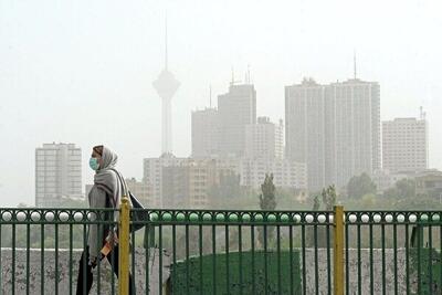  وضعیت هوای اصفهان قرمز است
