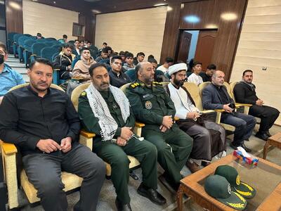  اردوی راهیان نور دانش‌آموزان پسر چنارانی