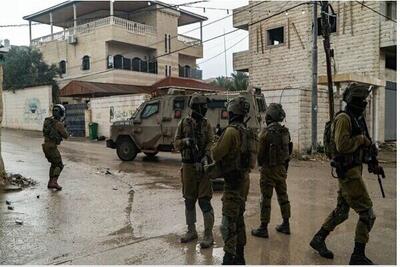  درگیری جوانان فلسطینی با اشغالگران در کرانه باختری