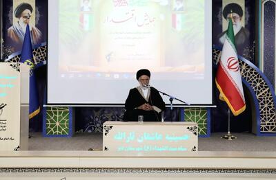  امام جمعه دیّر: تفکر بسیجی راه‌حل مشکلات کشور است