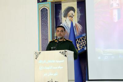  فرمانده سپاه دیّر: بسیجی بی‌درنگ به میدان دفاع ورود می‌کند